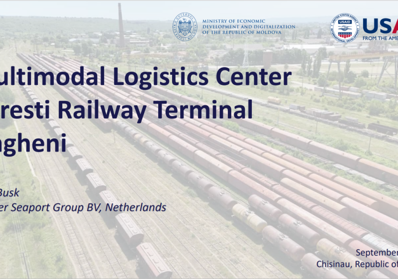 Multimodal Logistics Center  Beresti Railway Terminal Ungheni